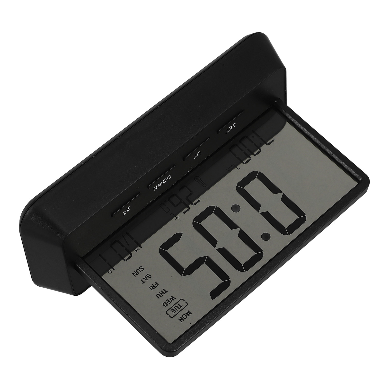 Desk Setup In Small Bedroom - Digital Alarm Clock Small Compact Desk
