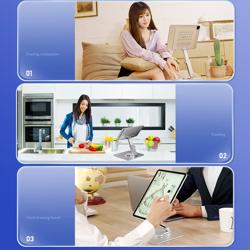 Aluminum Tablet Stand Desk Ris - Desk Setup Ipad のレビューと価格