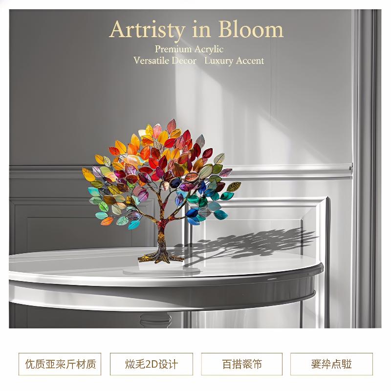 Acrylic Lily Flower 2D Ornamen - Desk Setup At Home のレビューと価格