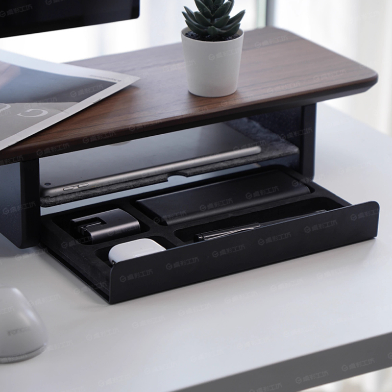 Monitor Stand Riser Storage Dr - Desk Setup For Office のレビューと価格