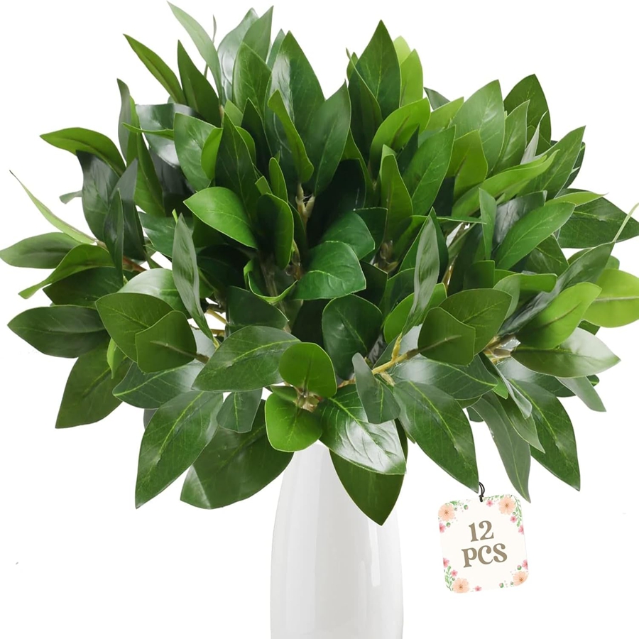 Artificial Flowers Plants leaf - Desk Setup At Home のレビューと価格