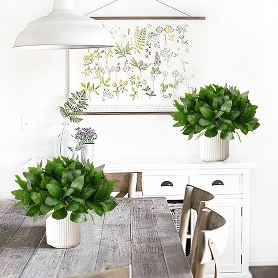 Artificial Flowers Plants leaf - Desk Setup At Home のレビューと価格