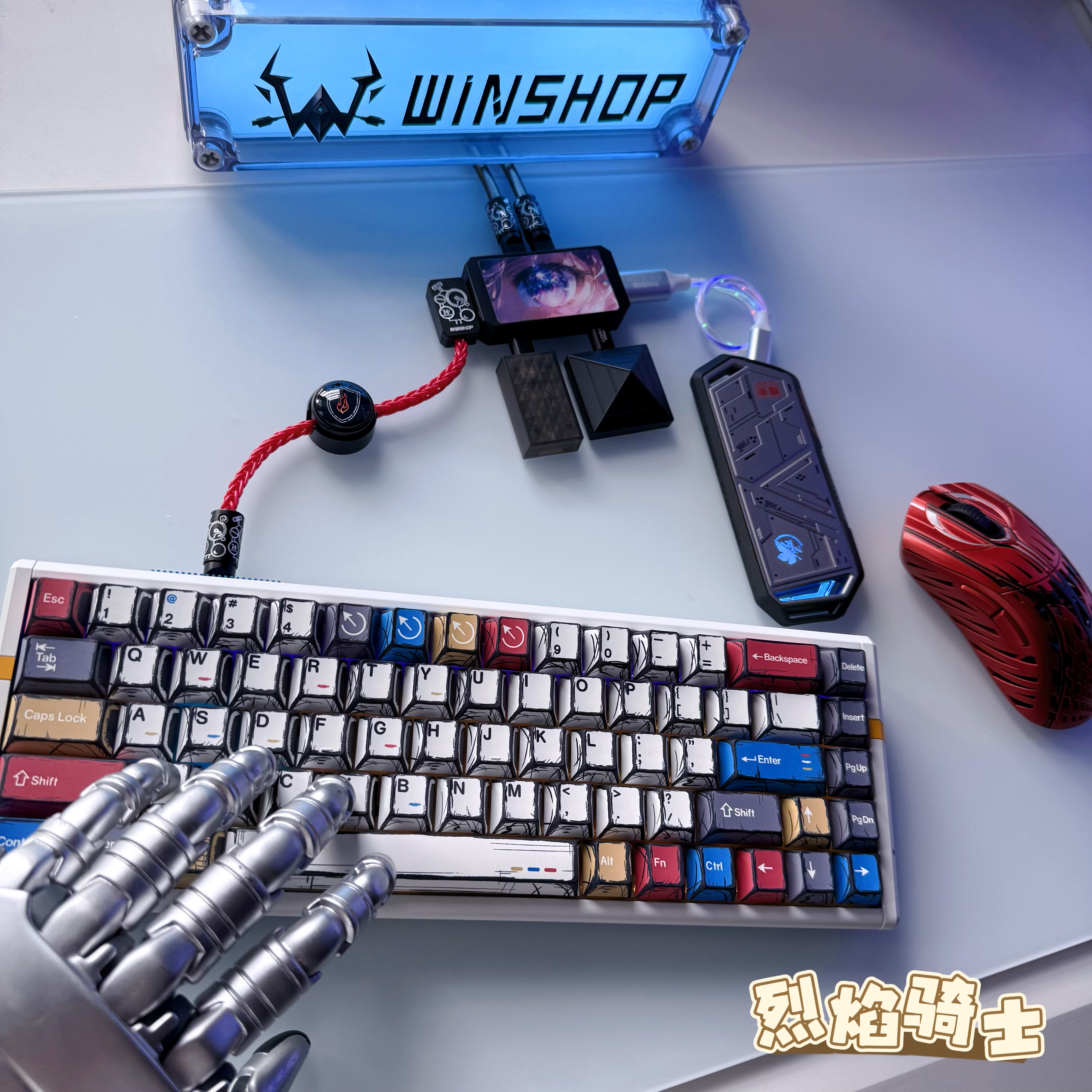 WINSHOP Esports USB HUB 2-in-1 - Desk Setup Usb Hub のレビューと価格