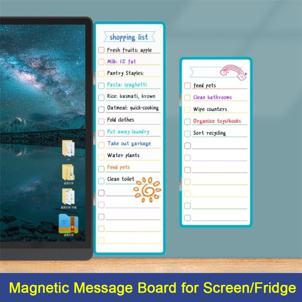 Side Note Board Baked Paint Bo - Sticky Memo Holder のレビューと価格