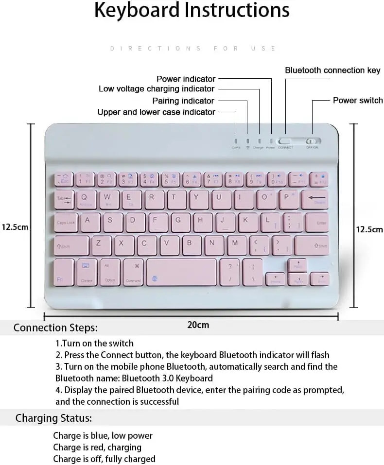 Keyboard Case For iPad mini 7t - Desk Setup Ipad のレビューと価格