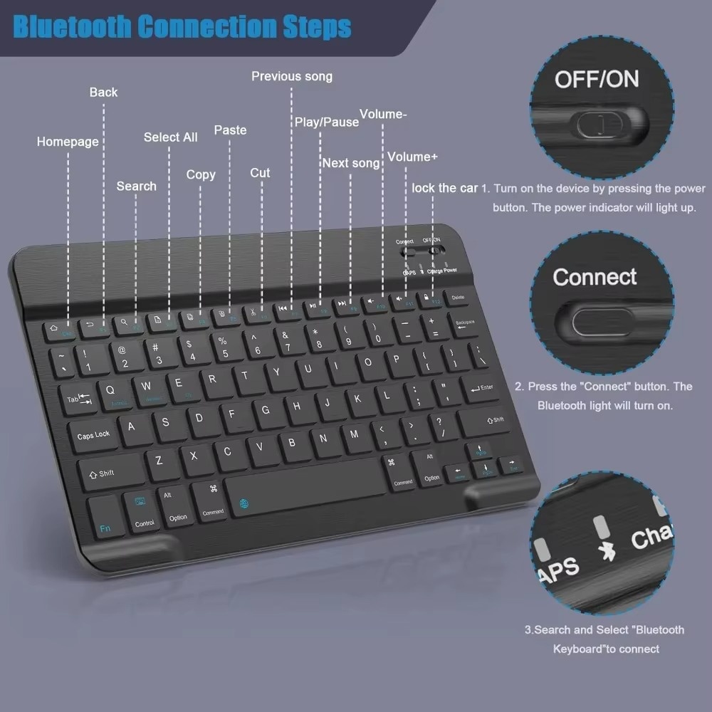 Bluetooth Keyboard for iPad 10 - Desk Setup Ipad のレビューと価格