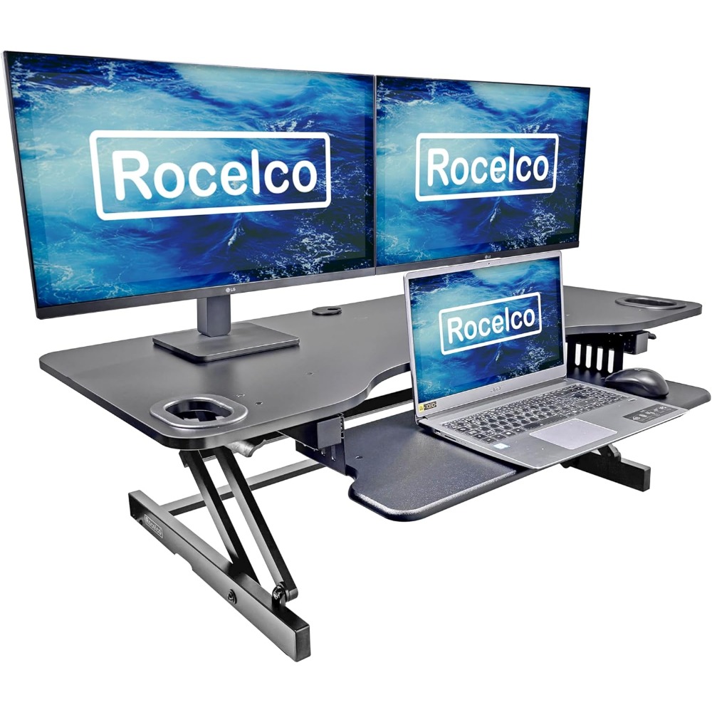 Height Adjustable Desk Convert - Desk Setup Keyboard のレビューと価格