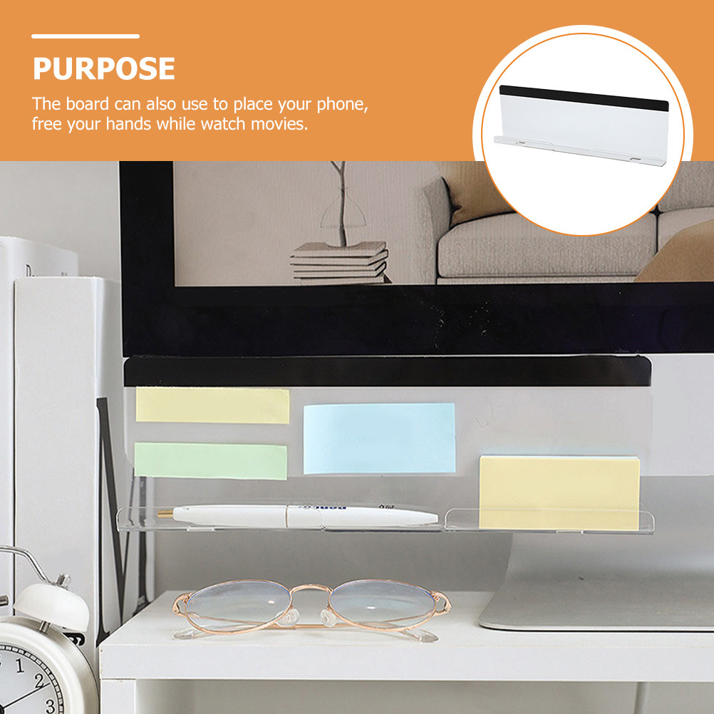 Monitor Memo Board Transparent - Sticky Memo Holder のレビューと価格