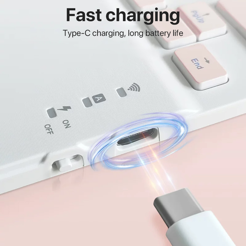 EMTRA Universal Bluetooth Keyb - Desk Setup Ipad のレビューと価格