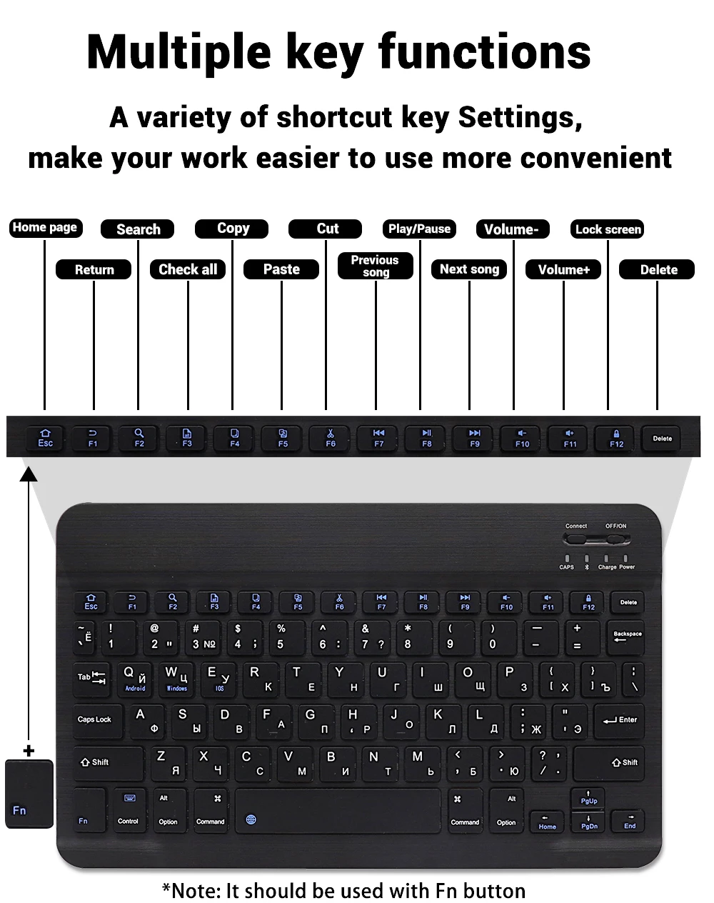 READ YYEAH RGB Backlit Bluetoo - Desk Setup Keyboard のレビューと価格