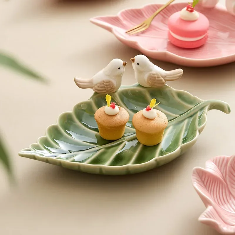 Cute Bird Tray Ceramic Jewelry - Desk Setup At Home のレビューと価格