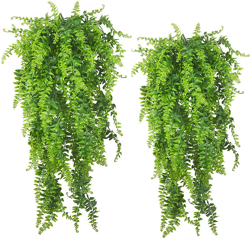 2/4PCS Green Artificial Plants - Desk Setup At Home のレビューと価格