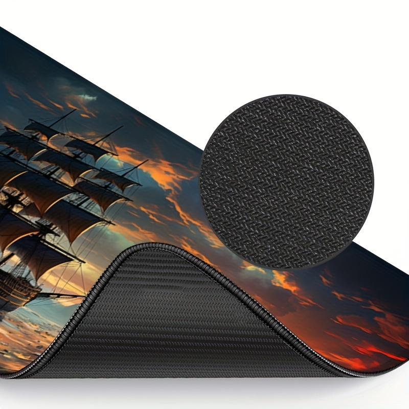 Mouse Pad Sailboat Keyboard Pa - Desk Setup Keyboard のレビューと価格