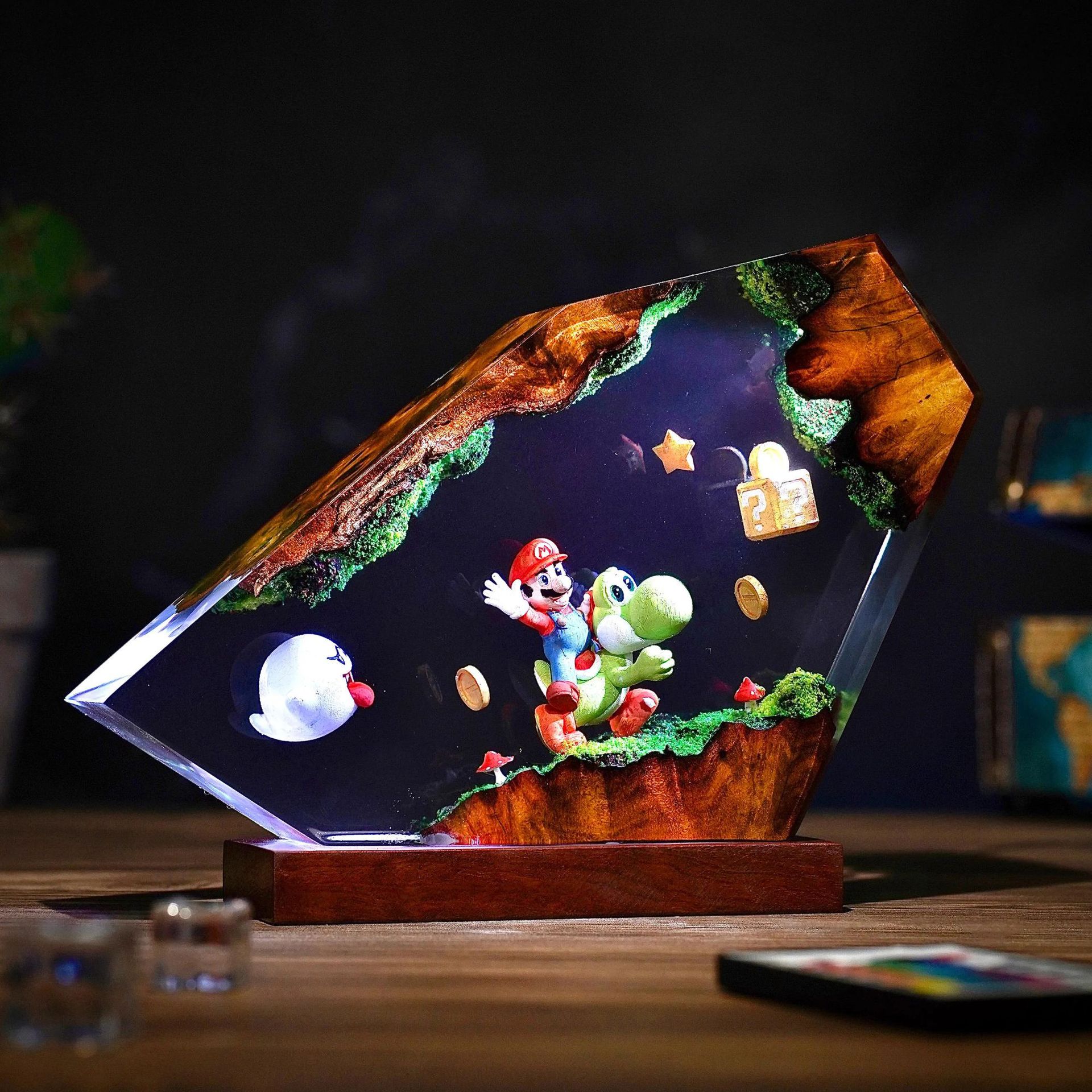 Table Resin Lamp Cartoon Anime - Desk Setup At Home のレビューと価格