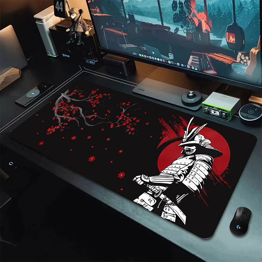 Mousepad Japanese Sakura Samur - Desk Setup For Office のレビューと価格