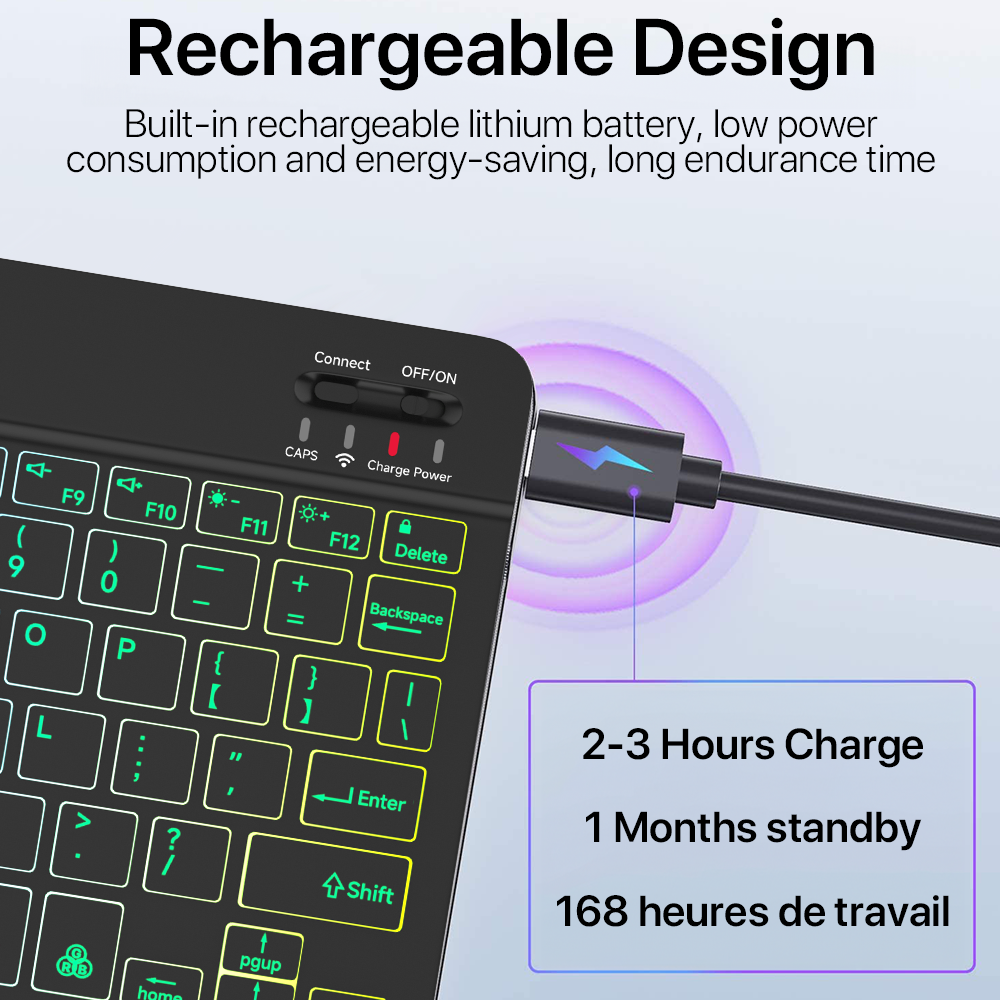 Backlit Backlight Bluetooth Ke - Desk Setup Keyboard のレビューと価格