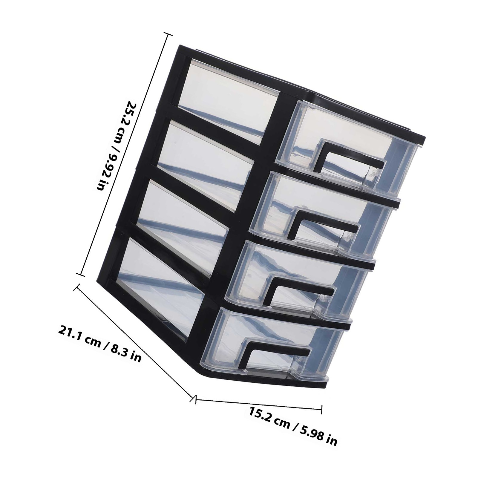Four Layer Drawer Type Storage - Desk Setup Small Space のレビューと価格