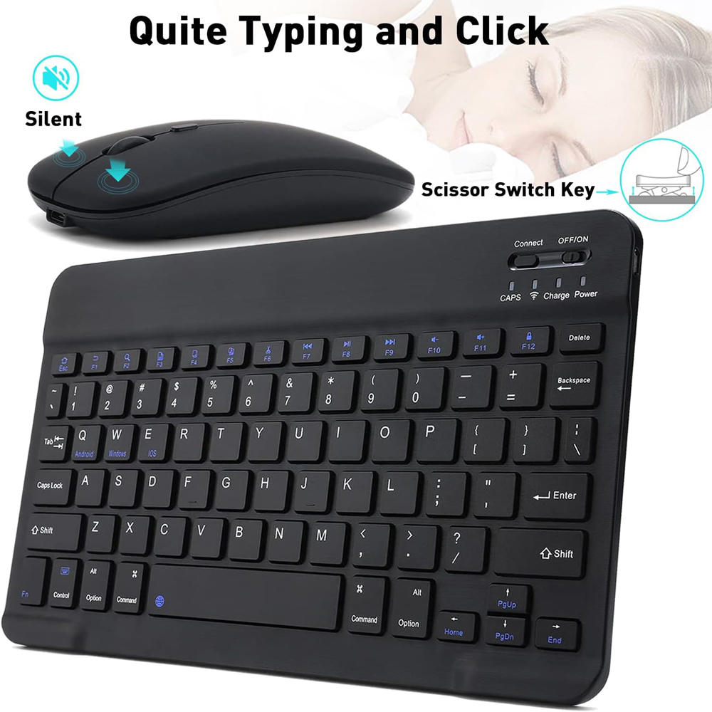 10 lnch Wireless  Bluetooth Mi - Desk Setup Keyboard のレビューと価格