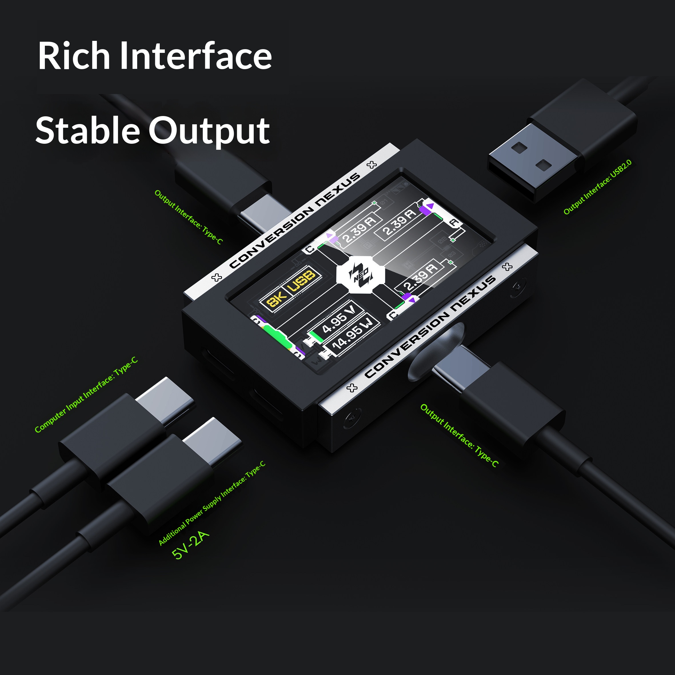 HUESPARK HM LAB HUB Gaming USB - Desk Setup Usb Hub のレビューと価格