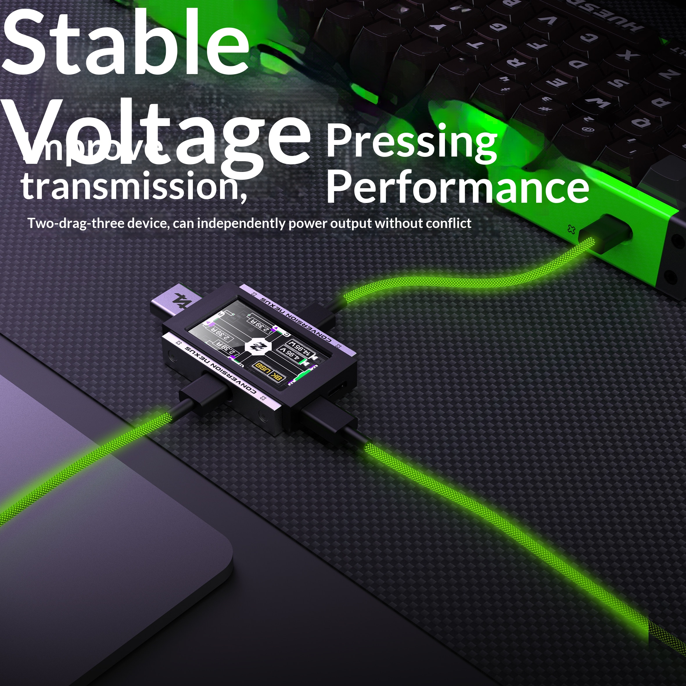 HUESPARK HM LAB HUB Gaming USB - Desk Setup Usb Hub のレビューと価格