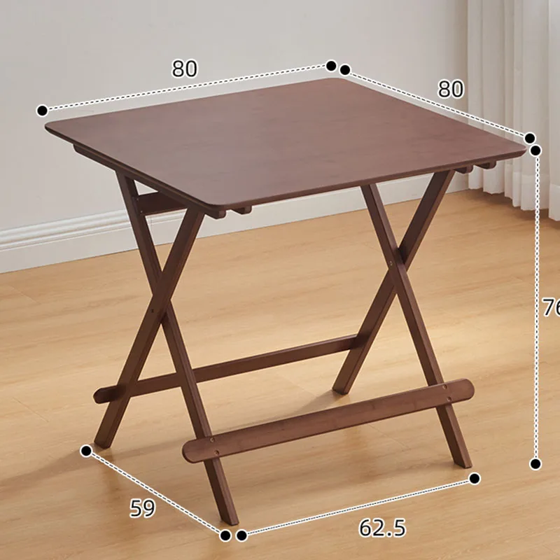 Portable Square Folding Table  - Desk Setup Small Space のレビューと価格