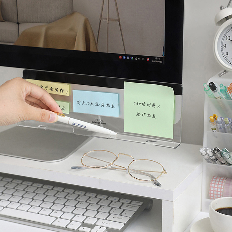 Creative Acrylic Monitor Messa - Sticky Memo Holder のレビューと価格