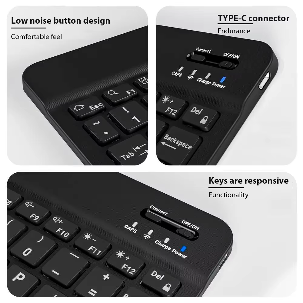 Bluetooth Wireless Keyboard Mo - Desk Setup Keyboard のレビューと価格