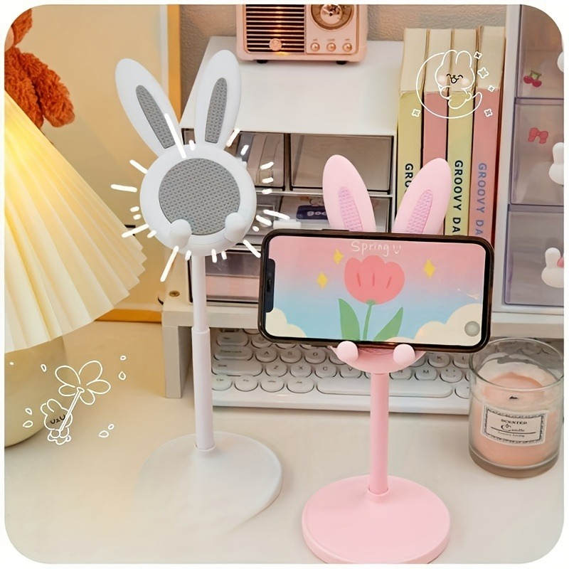 Pink Phone Holder Desktop Cell - Desk Setup Ipad のレビューと価格
