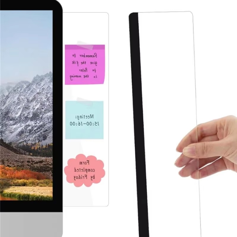 Acrylic Computer Monitor Notes - Sticky Memo Holder のレビューと価格