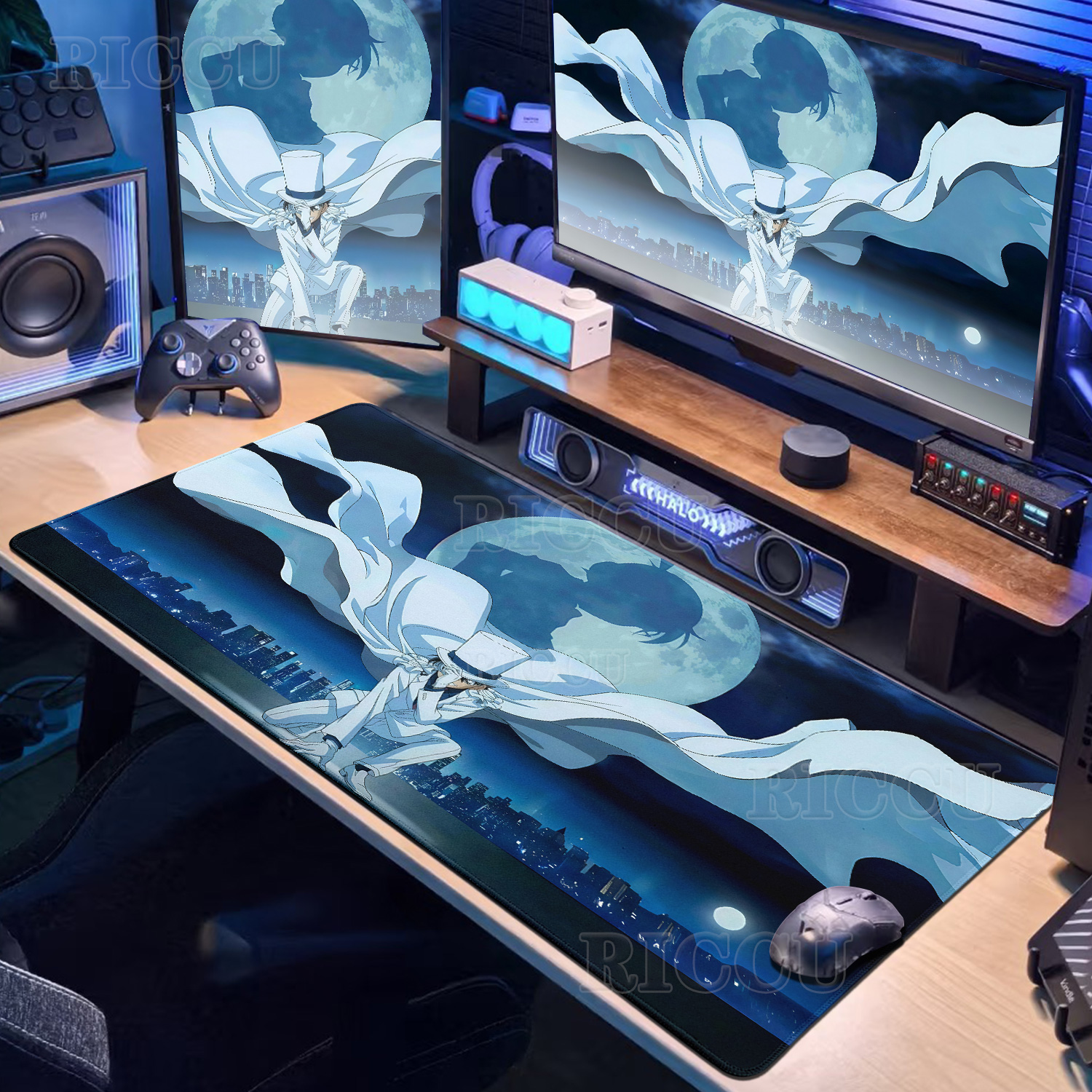 Anime D-Detective Conan Mouse  - Desk Setup Keyboard のレビューと価格