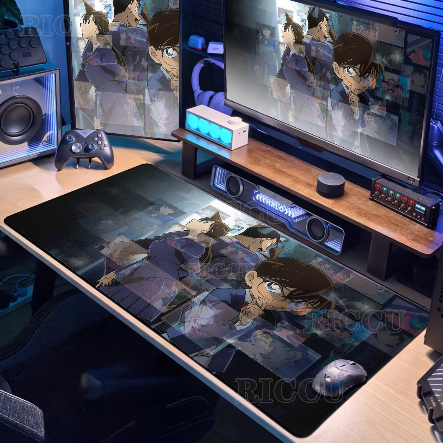 Anime D-Detective Conan Mouse  - Desk Setup Keyboard のレビューと価格