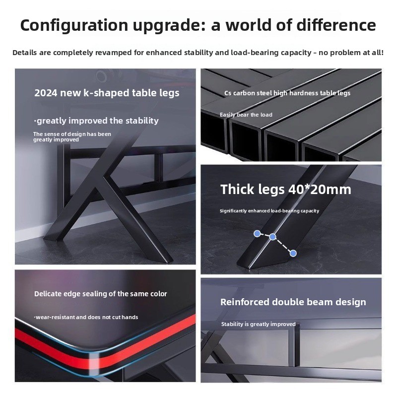 Ergonomic Gaming Desk Computer - Desk Setup In Small Bedroom のレビューと価格