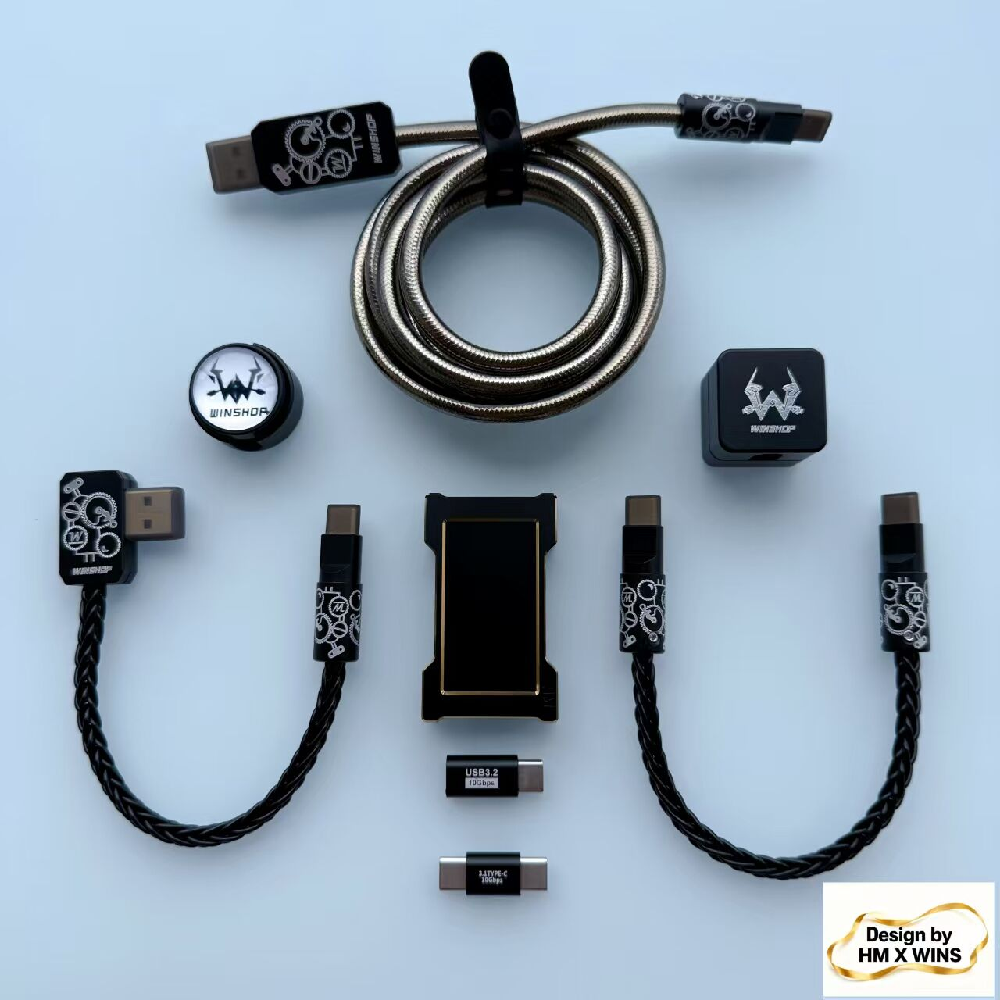 HM&WINS Co-Branded Set - Lumin - Desk Setup Usb Hub のレビューと価格