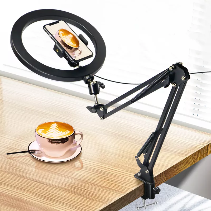 Nice Overhead Tripod With Ring - Desk Setup At Home のレビューと価格