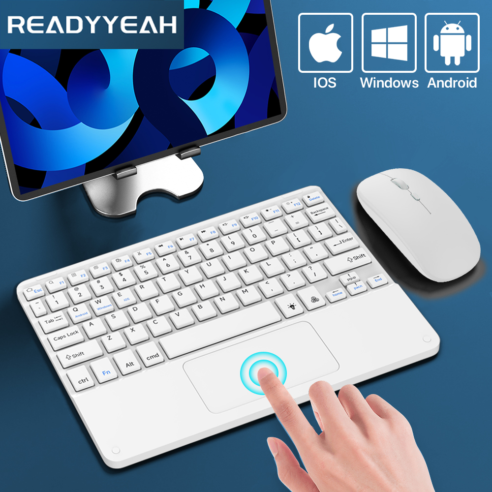 Touchpad Wireless Keyboard and - Desk Setup Keyboard のレビューと価格