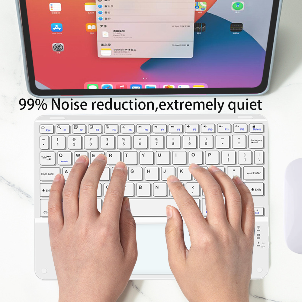 Touchpad Wireless Keyboard and - Desk Setup Keyboard のレビューと価格