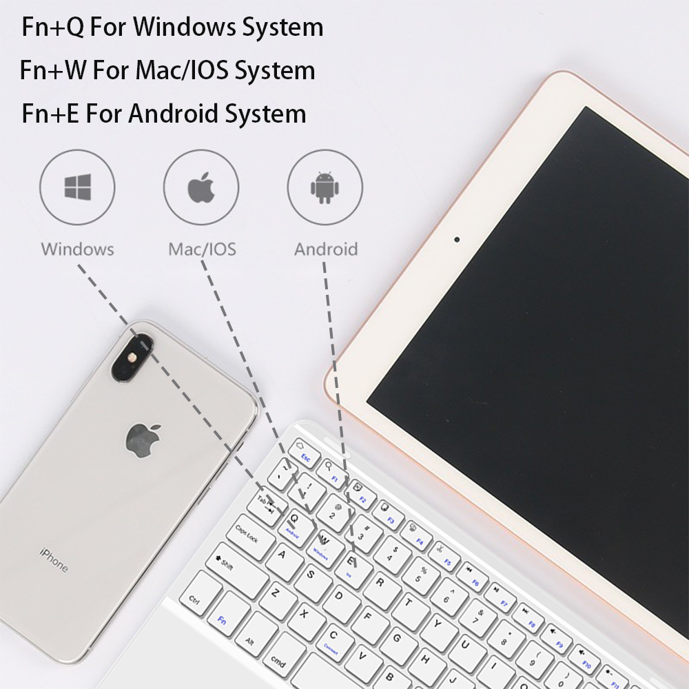 Touchpad Wireless Keyboard and - Desk Setup Keyboard のレビューと価格