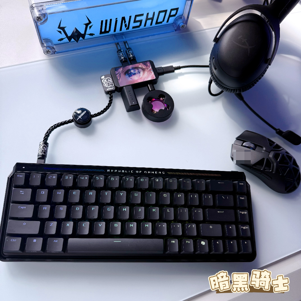 WINSHOP Gaming USB HUB 2-in-1  - Desk Setup Usb Hub のレビューと価格