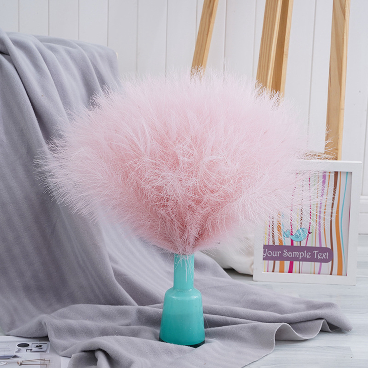 Artificial Pampas Grass Reeds  - Desk Setup At Home のレビューと価格