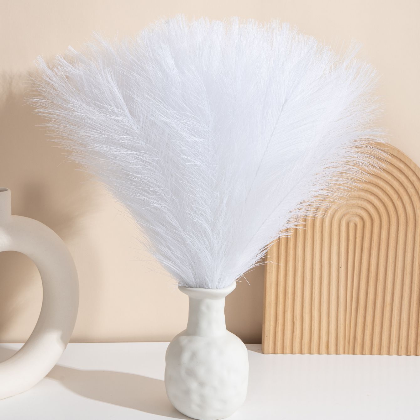 Artificial Pampas Grass Reeds  - Desk Setup At Home のレビューと価格
