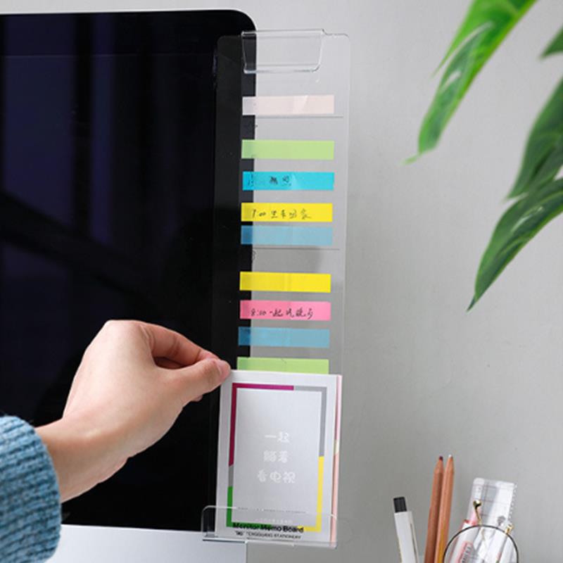Computer Monitor Notes Monitor - Sticky Memo Holder のレビューと価格