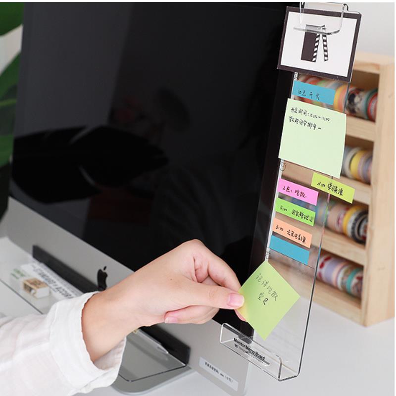 Computer Monitor Notes Monitor - Sticky Memo Holder のレビューと価格
