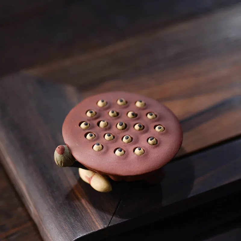 Creative Purple Clay Tea Pet T - Desk Setup At Home のレビューと価格