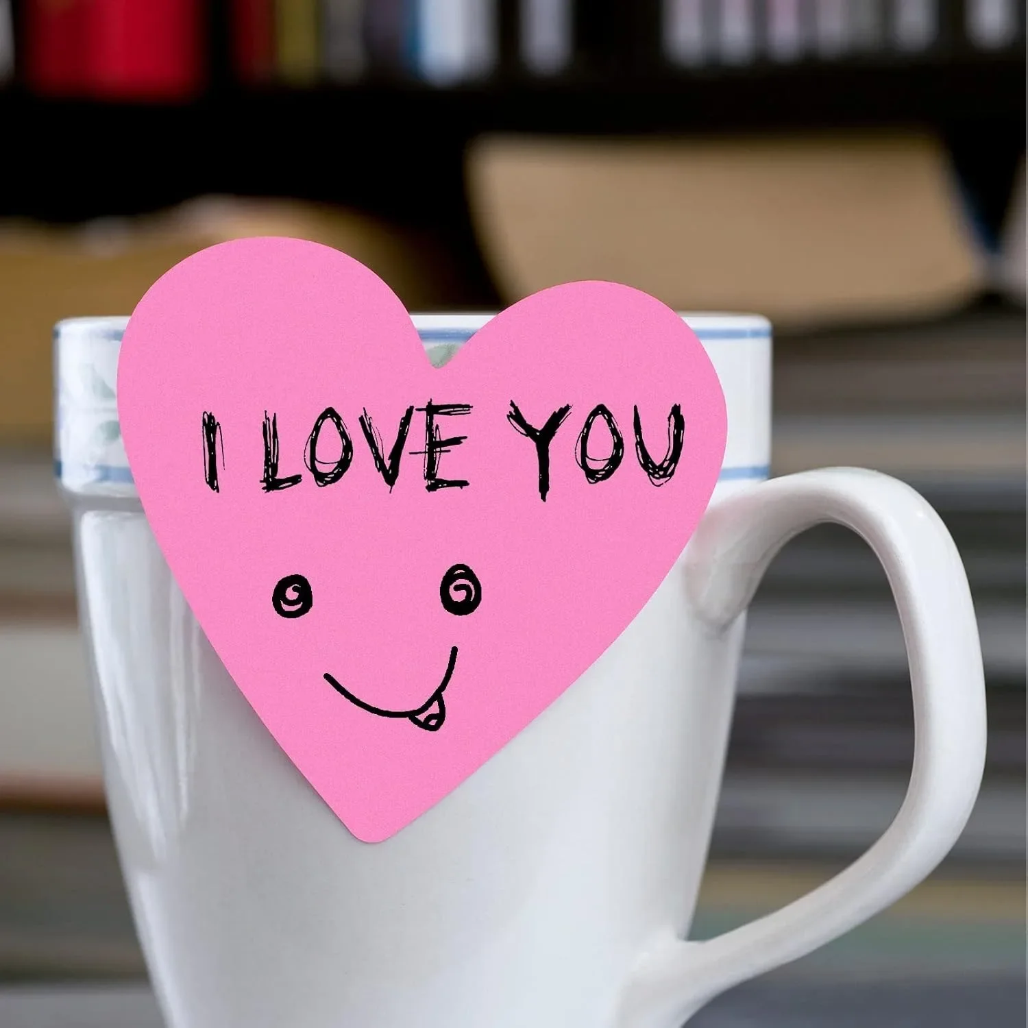 Heart Shaped Cute Sticky Notes - Sticky Memo Holder のレビューと価格