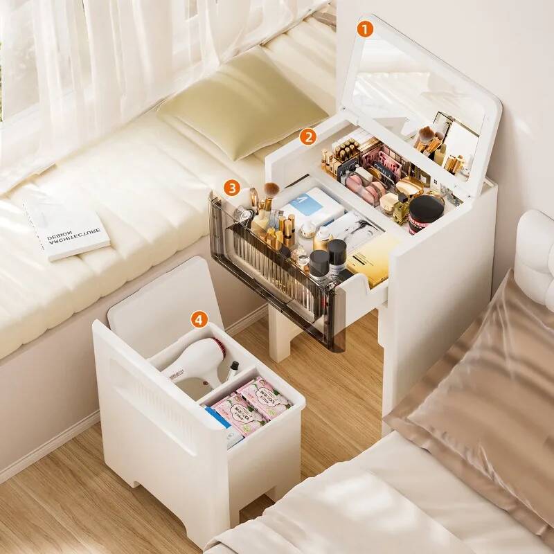 in 3 1 Vanity Dresser Desk wit - Desk Setup In Small Bedroom のレビューと価格