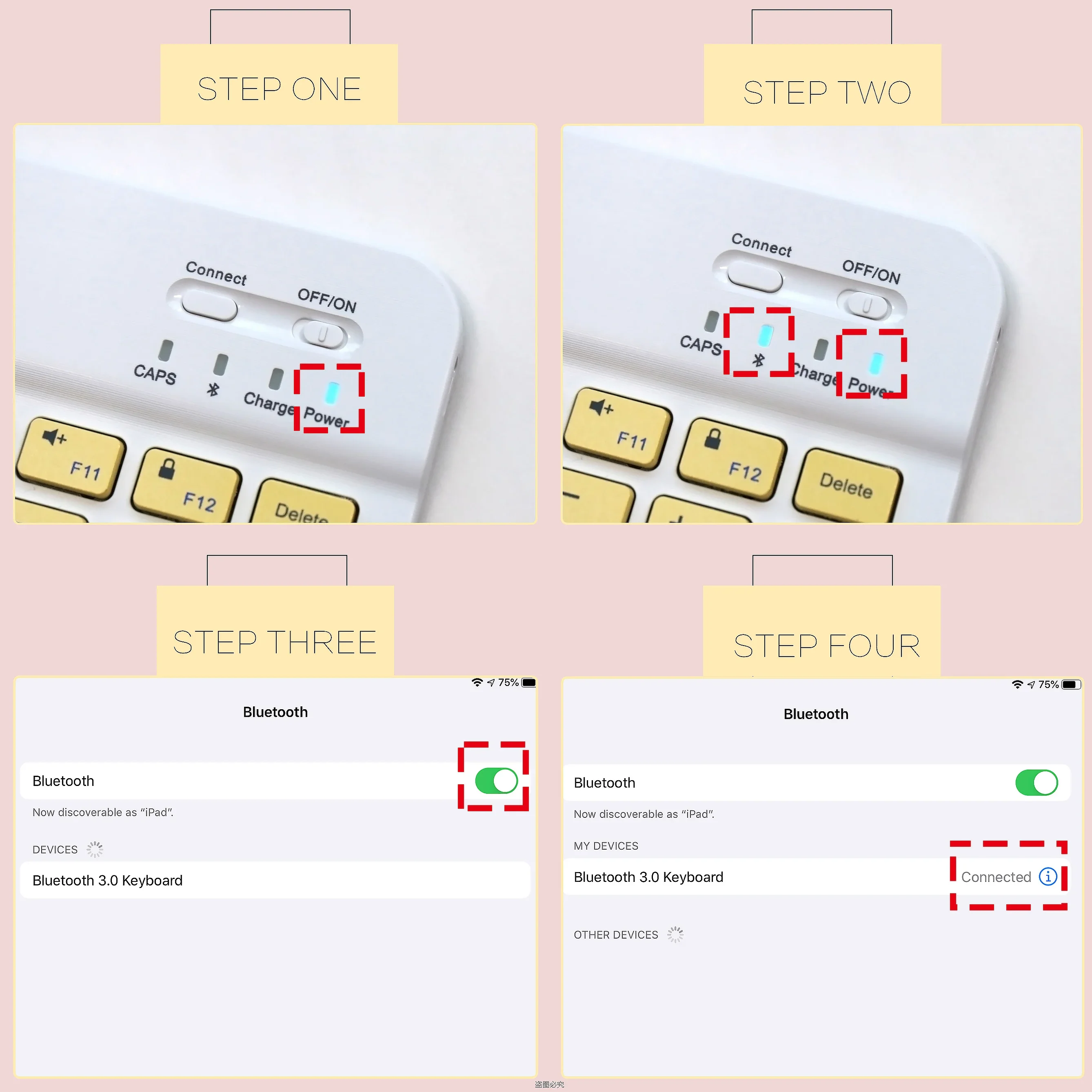Colorful Candy Bluetooth Keybo - Desk Setup Ipad のレビューと価格