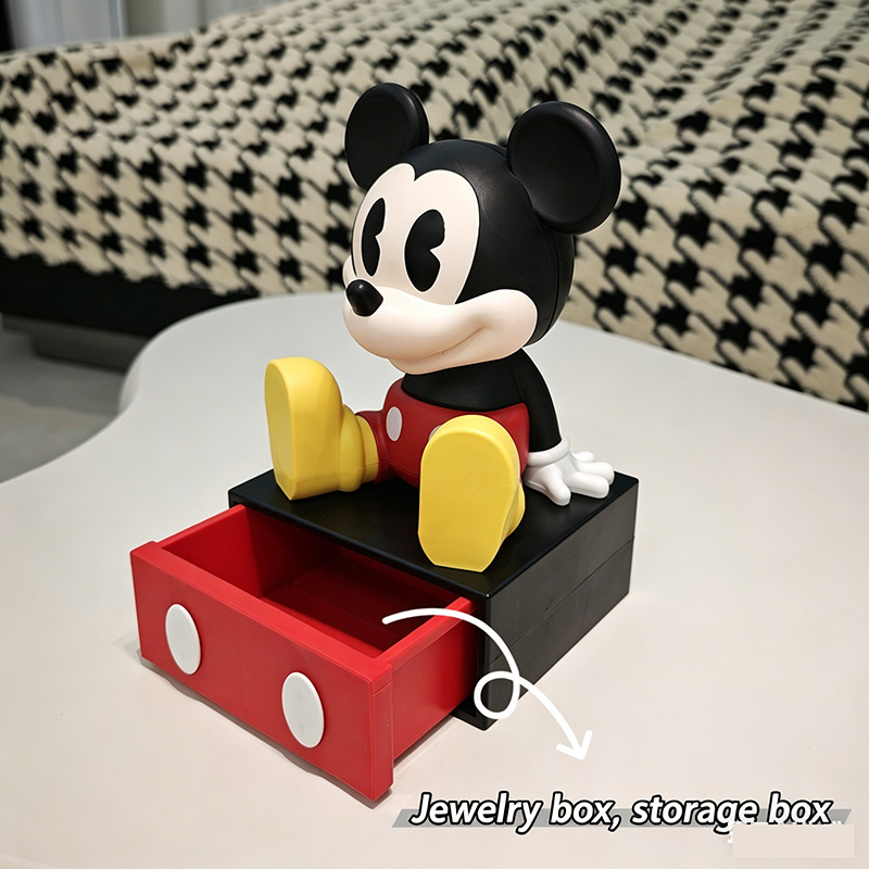 Cute Mouse Drawer Storage Box  - Desk Setup At Home のレビューと価格