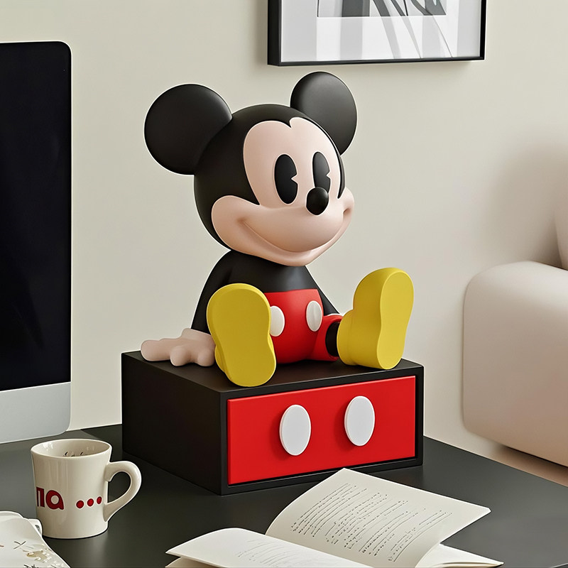 Cute Mouse Drawer Storage Box  - Desk Setup At Home のレビューと価格