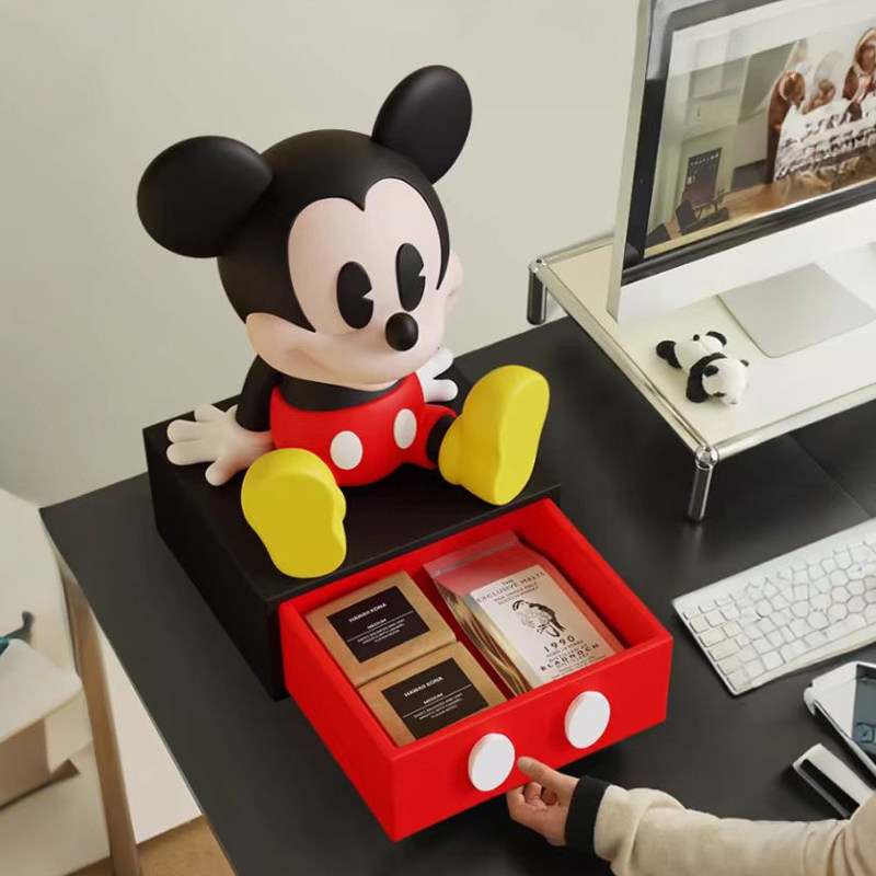 Cute Mouse Drawer Storage Box  - Desk Setup At Home のレビューと価格