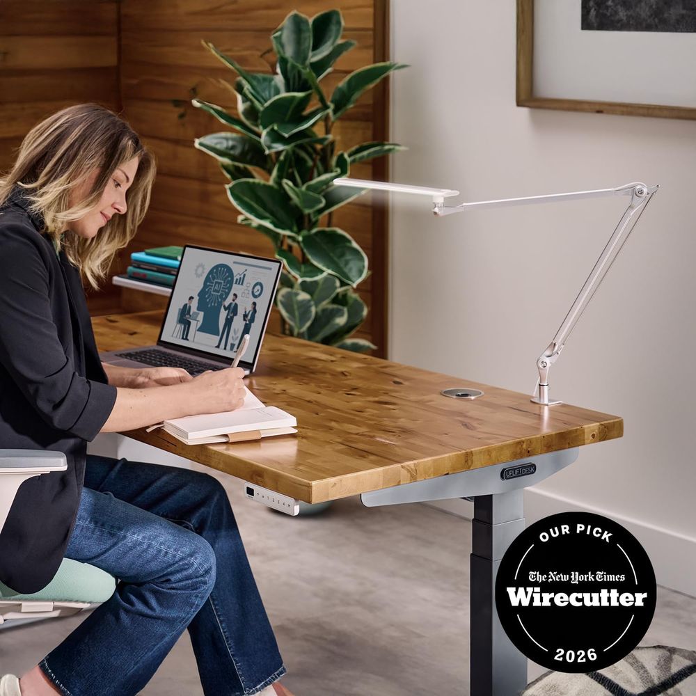 Adjustable 3-Color LED Desk La - Desk Setup For Office のレビューと価格